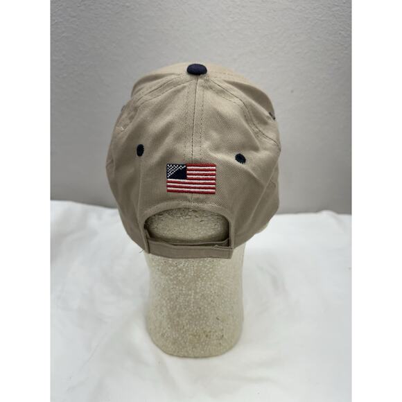 Outdoor Cap Baseball Hat USA Shooting Team Tan Embroidered Adjustable Olympics - Picture 5 of 8
